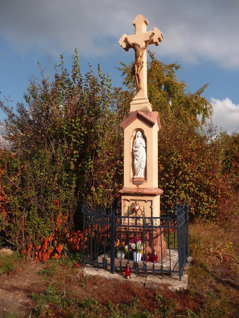 Kapliczka na granicy Katowic i Mysłowic (wayside shrine), Мысловице