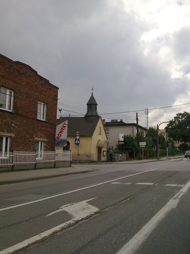 kapliczka przy skrzyzowaniu ulic Wodzisławskiej z Nacyńska, Рыбник