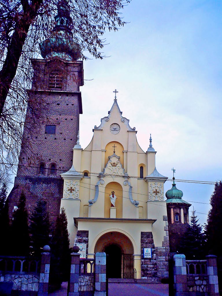 kościół św. Antoniego - Wojkowice / church of St. Anthony, Сосновец