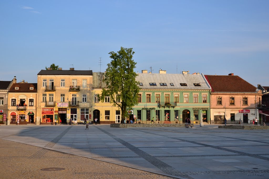 Tenements on the market of Kielce., Кельце