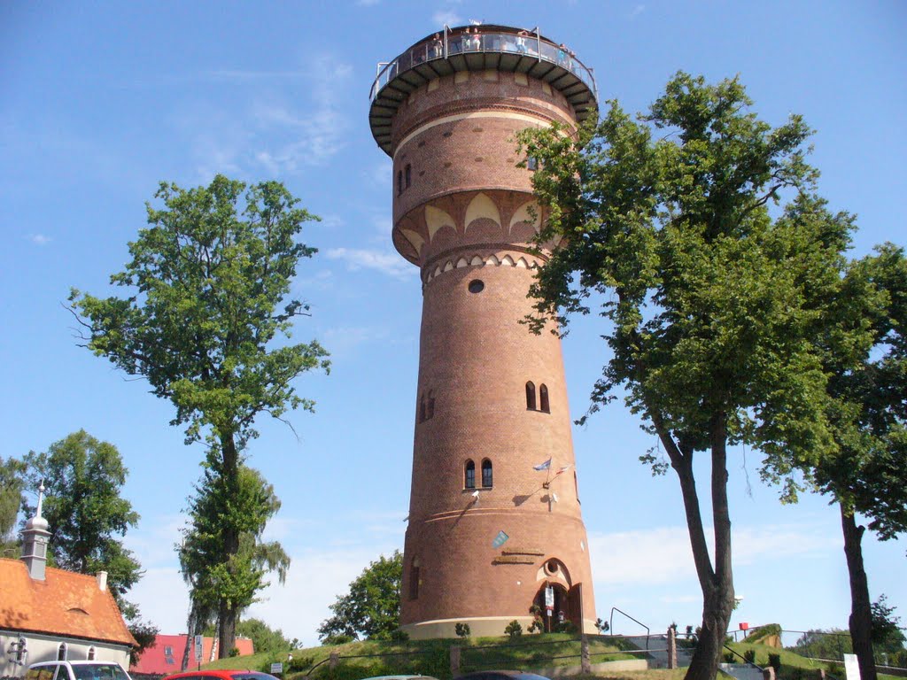 Wieża ciśnień w Giżycku wybudowana na przełomie XIX i XX wieku, Гижичко