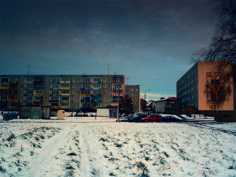 Bloki mieszkalne przy ulicy Norwida, Дзялдово