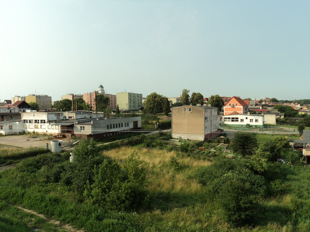 panorama na Działdowo, Дзялдово