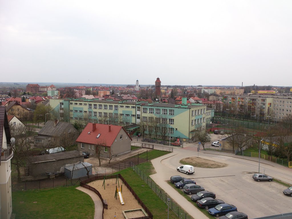 Widok z dachu Karłowicza 4, Дзялдово