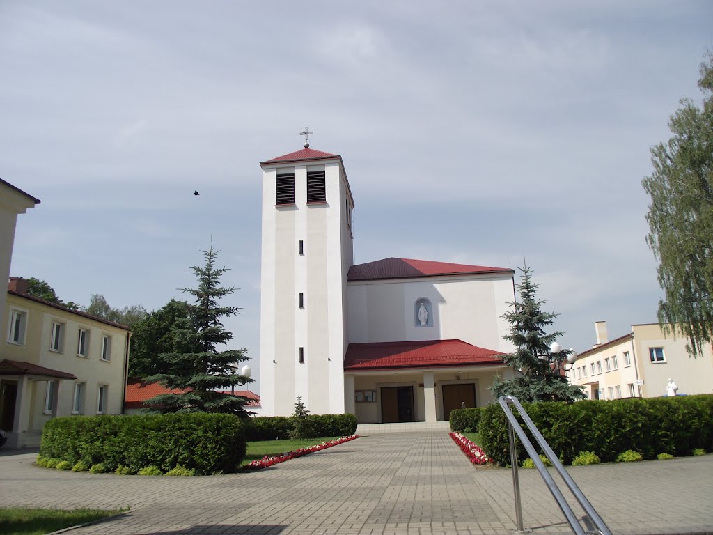 Iława - kościół  zwany  białym, Илава
