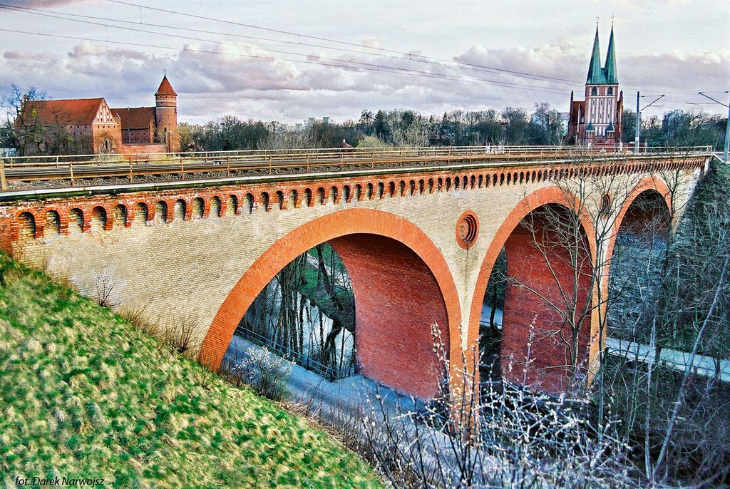 Stare kolejowe wiadukty / Olsztyn, Ольштын