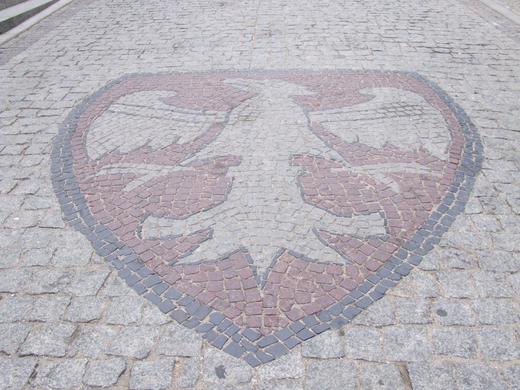 "Gniezno na ziemi"/  Emblem of Gniezno, Гнезно