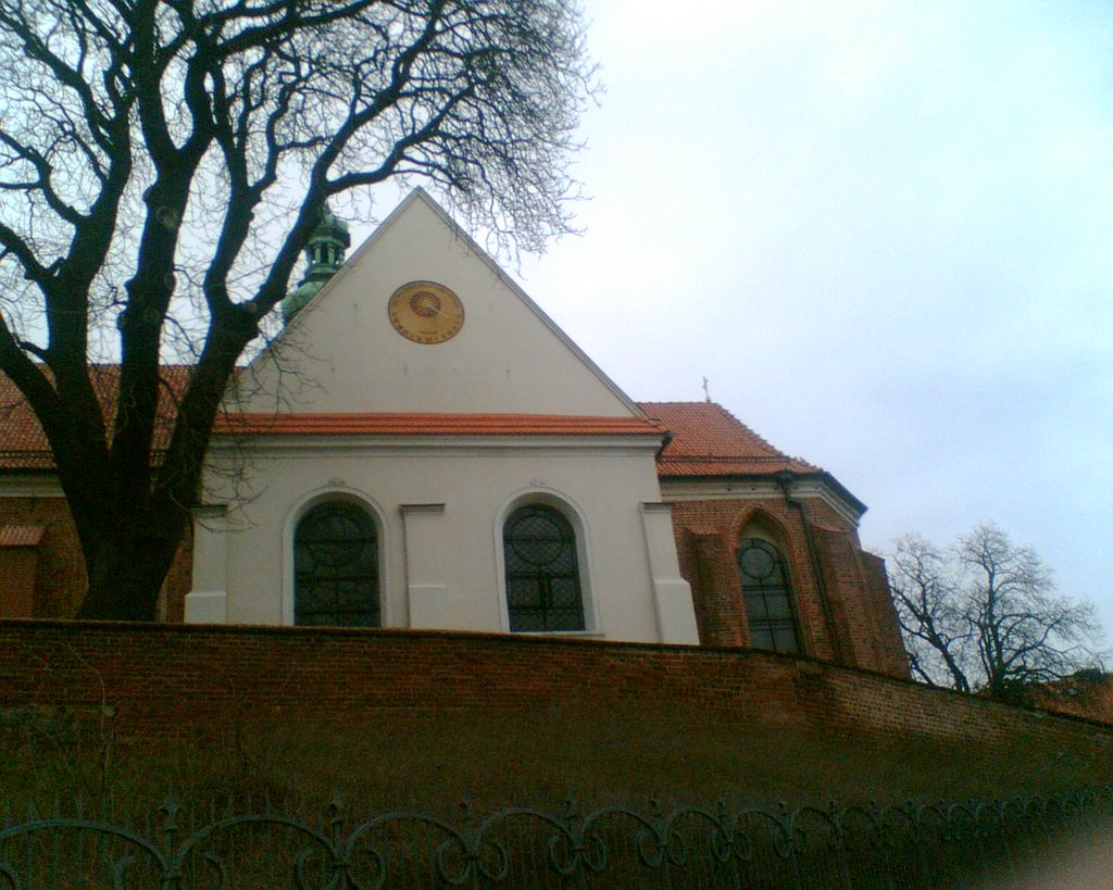 Kościół Św. Trójcy - widok od ul. Stromej, Гнезно