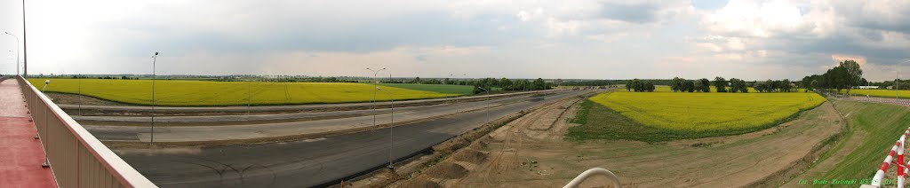 Droga ekspresowa S5 - wiadukt WN19 - widok na pn-wsch, Гостын