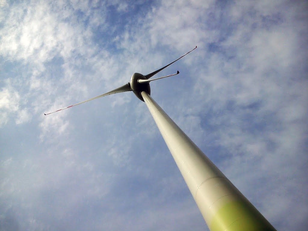 Turbina wiatrowa w Pławcach, Гостын