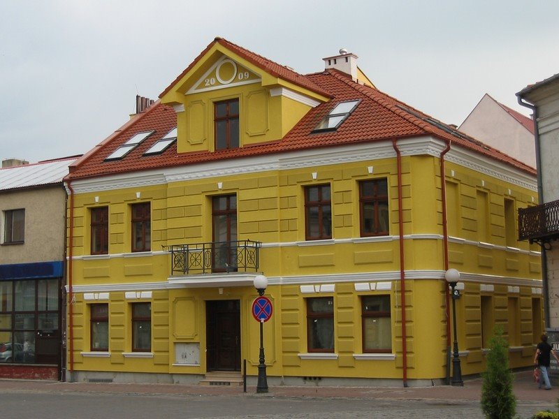 New old style house in Konin old city, Конин