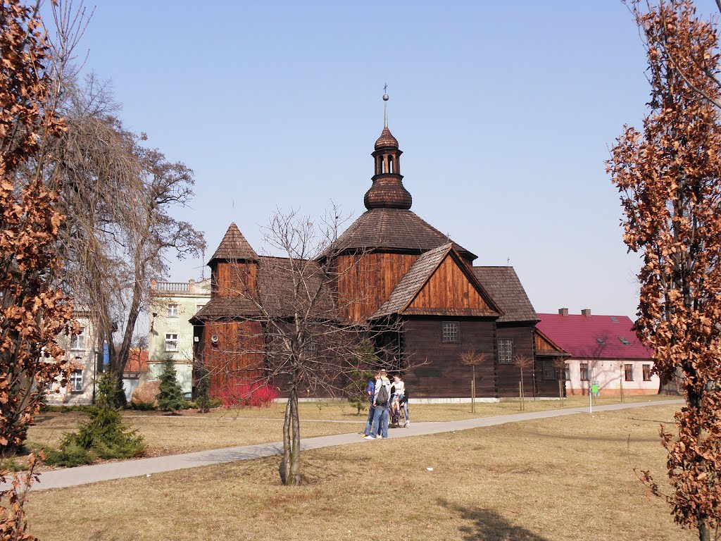 A wooden church ca 17th century, Кротошин