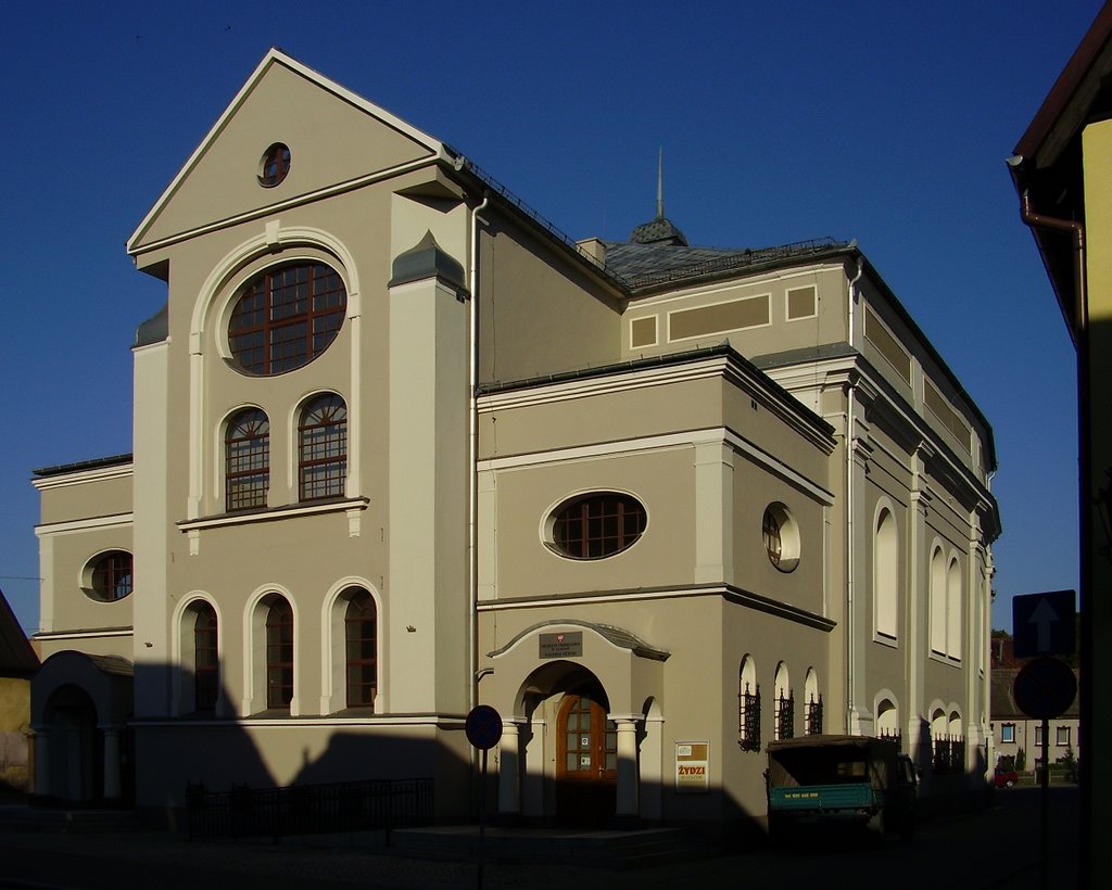 Synagoga. Synagoga została zbudowana w latach 1796-1799, Лешно