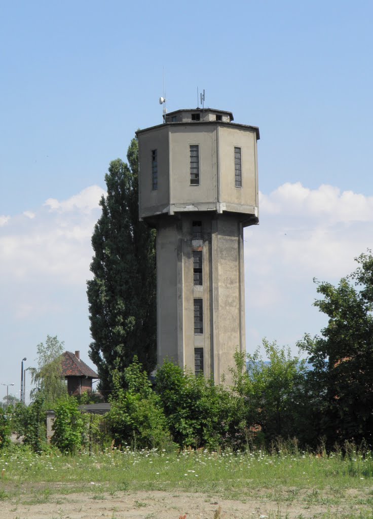 wieża ciśnień / water tower / Leszno, Лешно