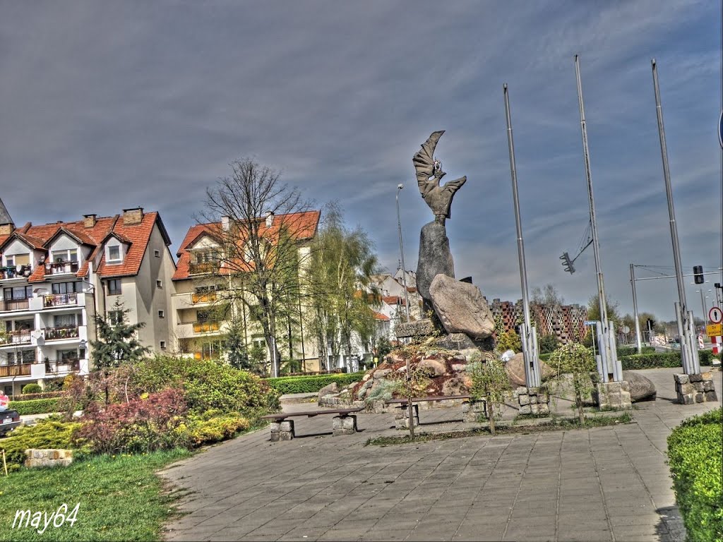 Leszno : Konstytucji 3 Maja - Pomnik 200 lecia Konstytucji 3 Maja i Odzyskania Niepodległości, Лешно
