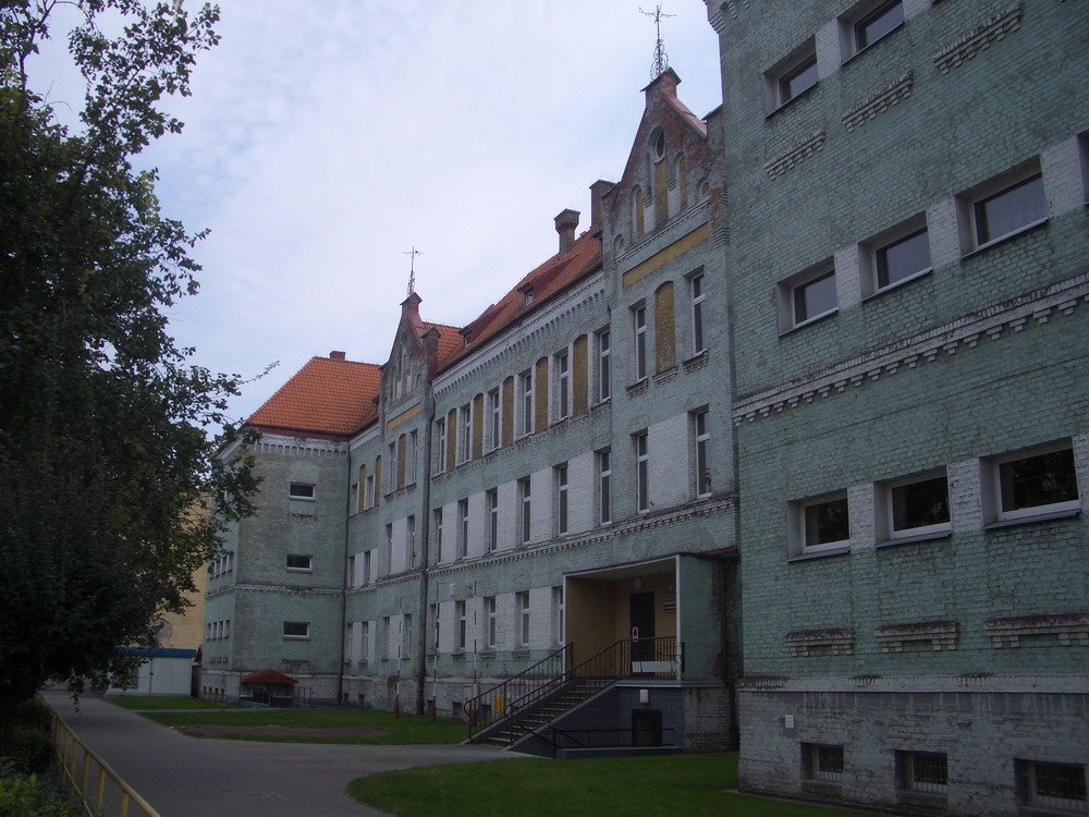Schneidemühl. Bismarckschule (1. Gemeindeschule), 1900-02, Пила