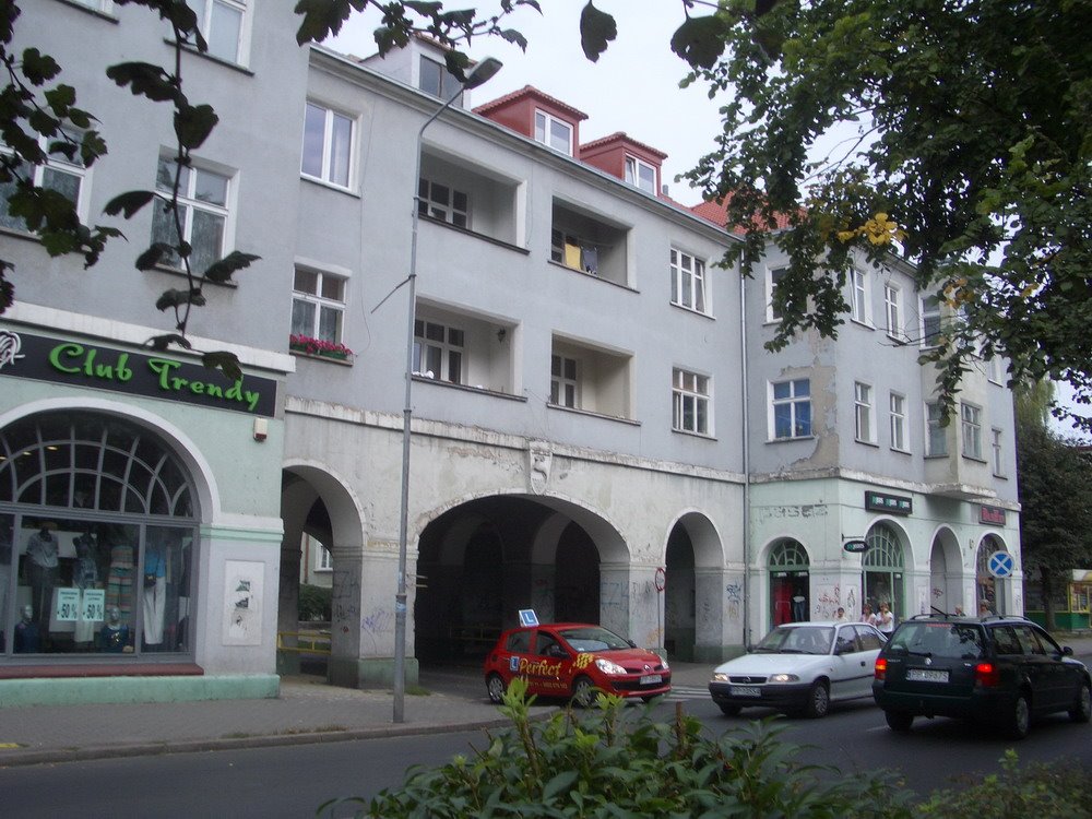 Schneidemühl. Torhaus Bismarckstraße/Moltkestraße, Пила