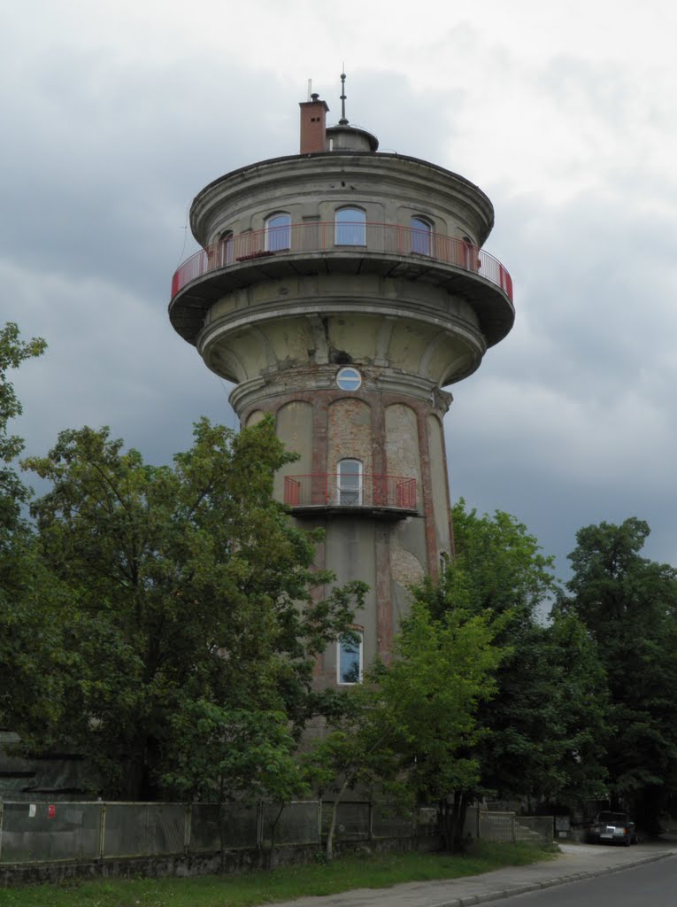 wieża ciśnień / water tower / Piła, Пила