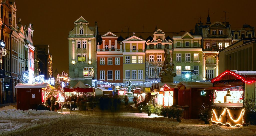 Old Town Square ..  POZNAN, Познань