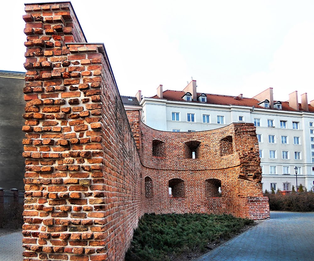 The  city walls...., Познань