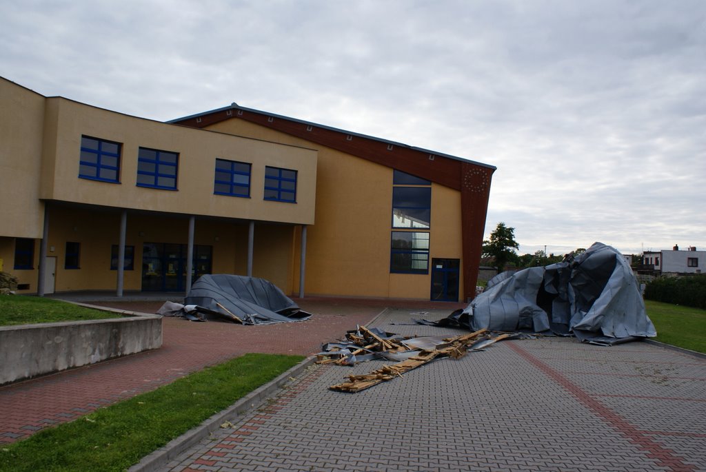 once upon a windy day - fallen roof, Равич