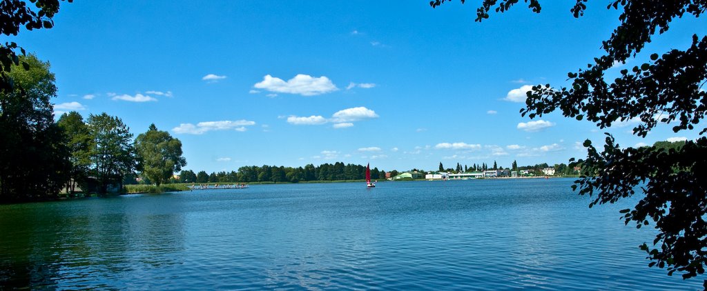 Wałcz, jezioro Raduń, Валч