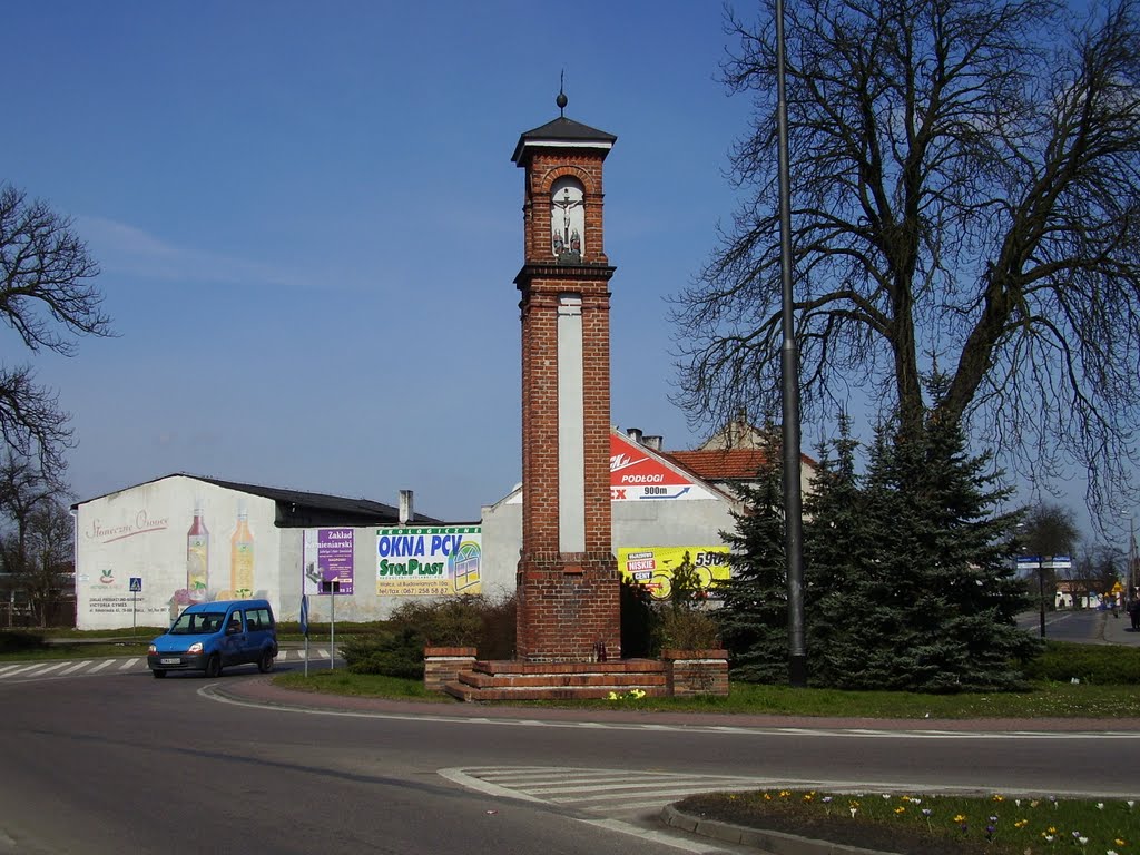 Wałcz town of West Pomeranian region - Wayside shrine, Валч