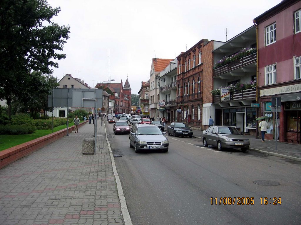 Kilińszczaków - główna ulica miasta, Валч