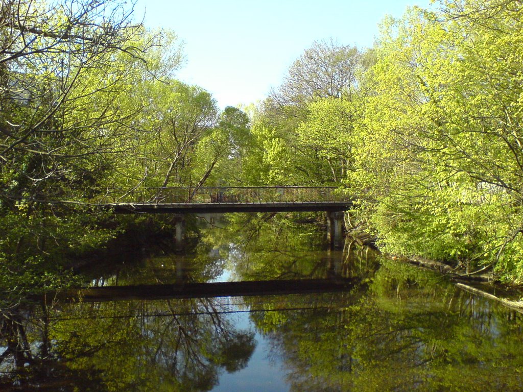 Kołobrzeg, most na kanale Drzewnym ., Колобржег