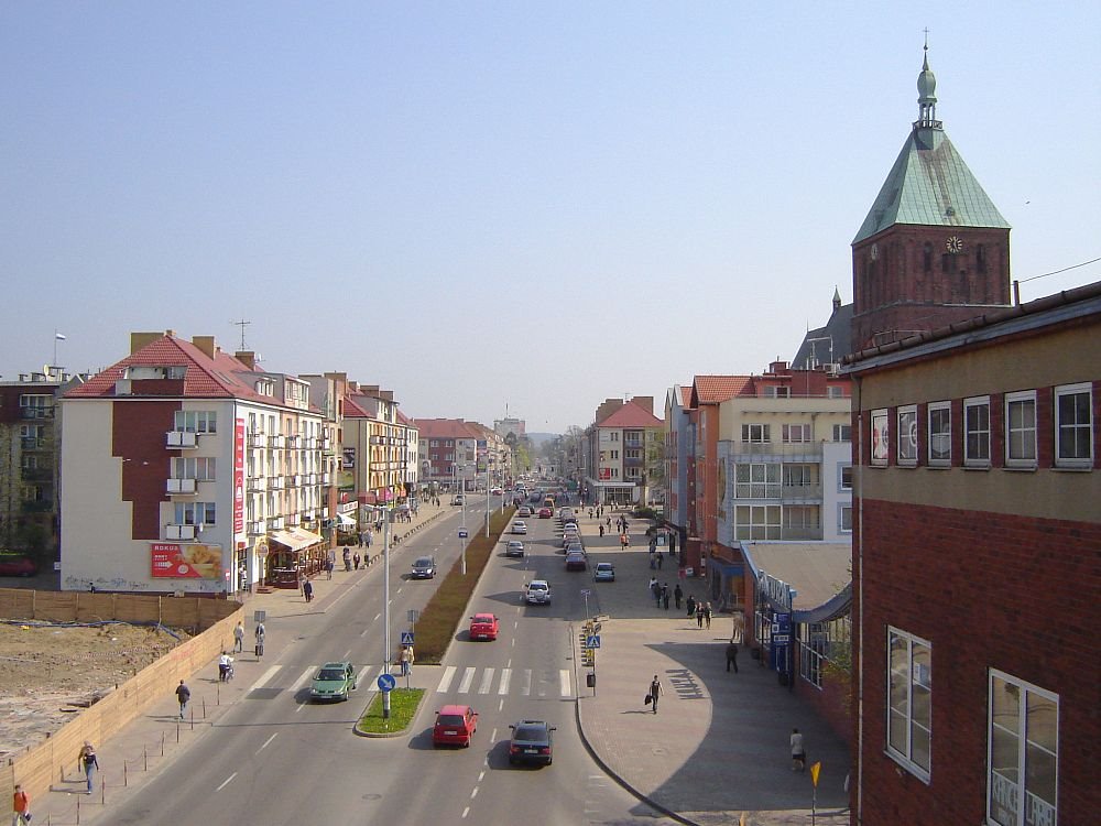Zwycięstwa street - east, Кошалин