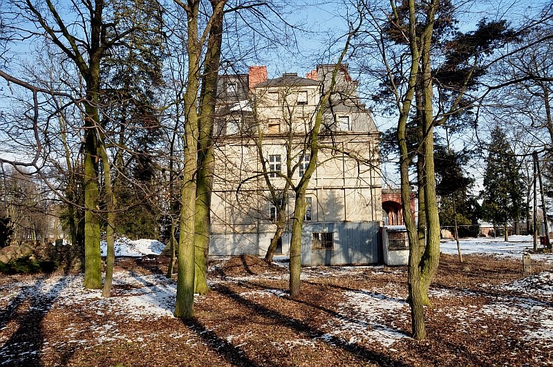 Pałac XVIII/XIX w. Malina Kutno /zk, Кутно