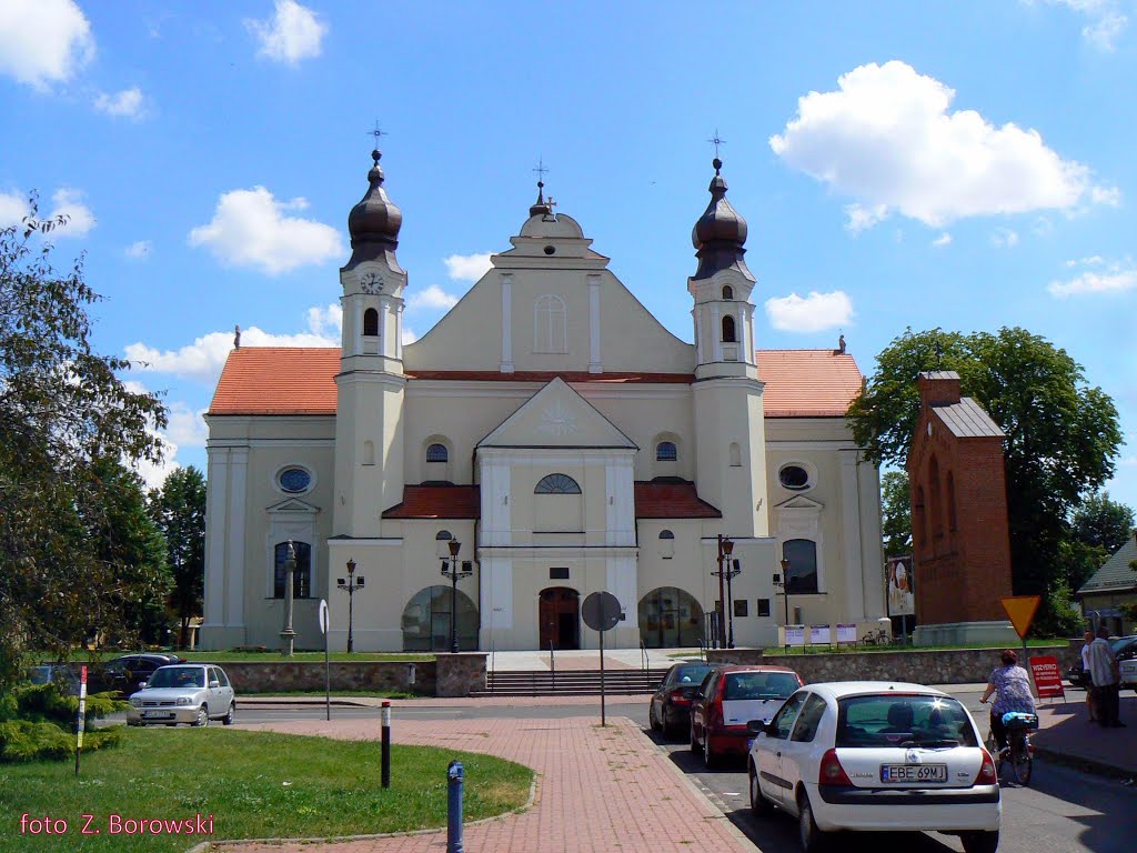 Łask  -  Kościół Niepokalanego Poczęcia NMP, Ласк