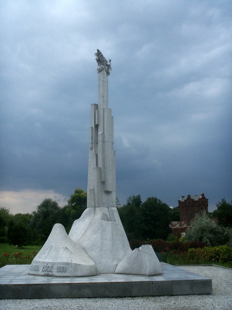 Park Helenów - pomnik Armii Łódź 1939, Лодзь