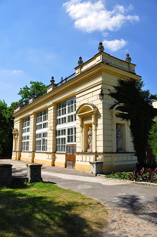 Pałac arcybiskupów gnieźnieńskich Skierniewice /zk, Скерневице