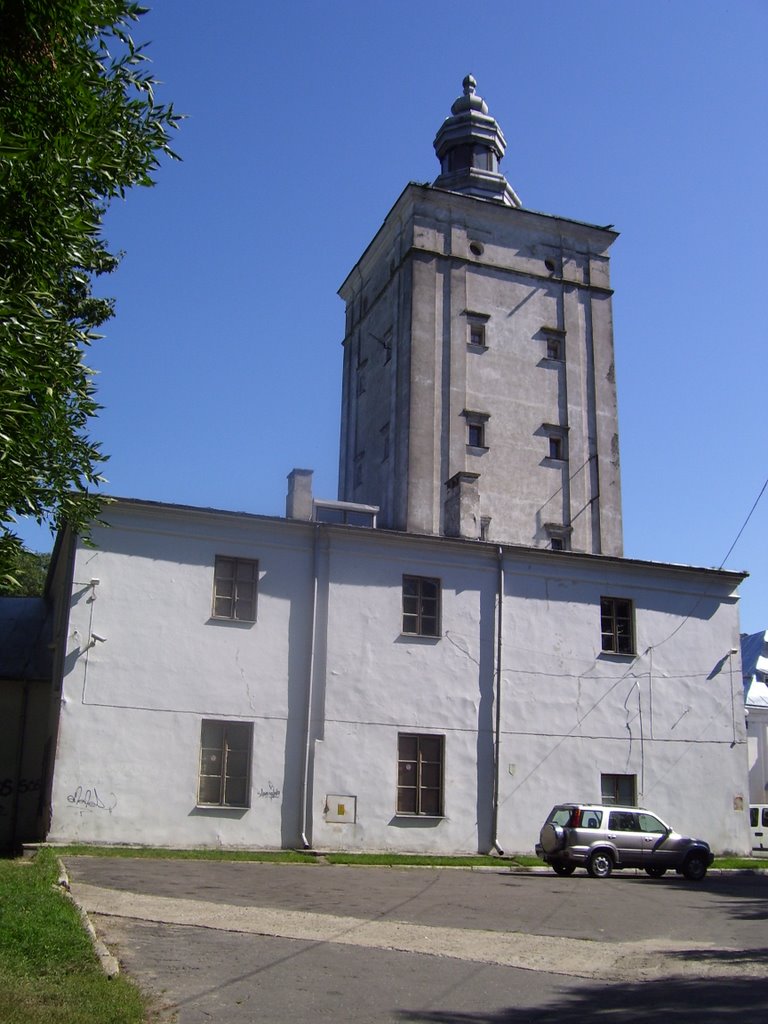 Wieża bramna, widok od strony zachodniej, Биала Подласка