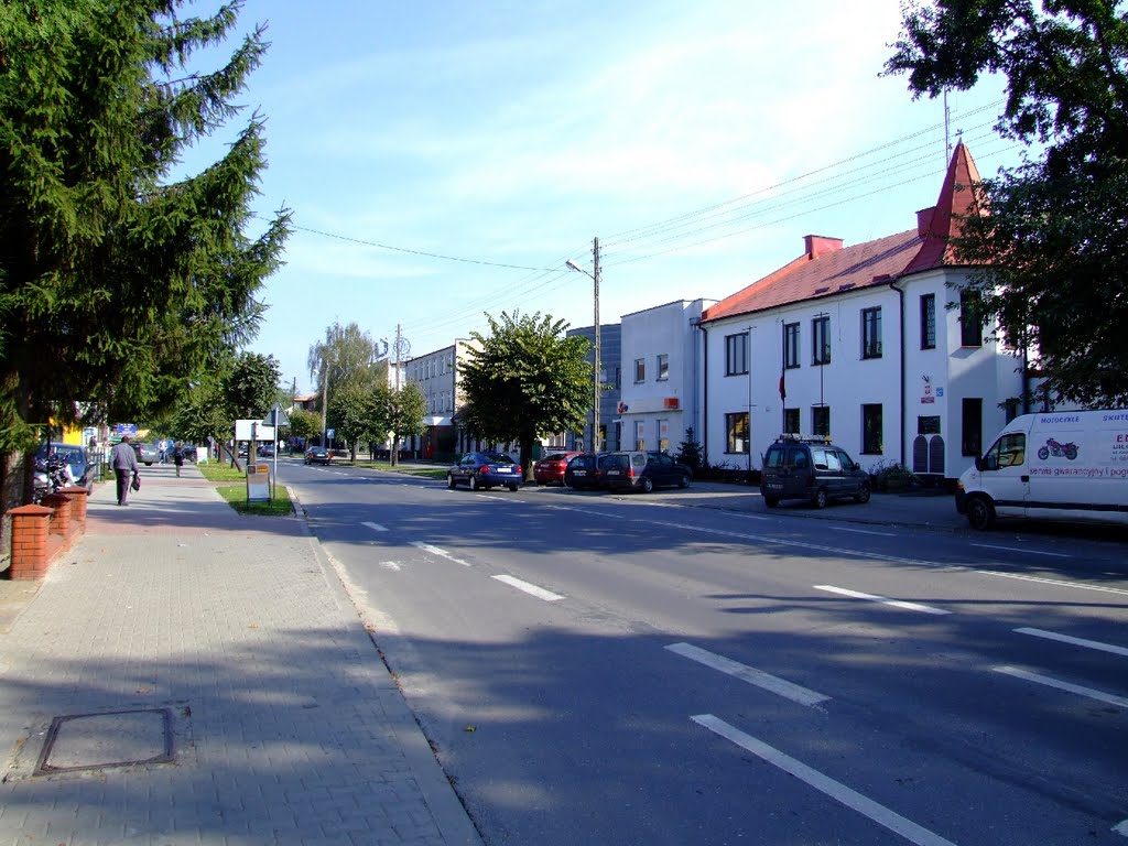 Street in Biłgoraj, Билгорай