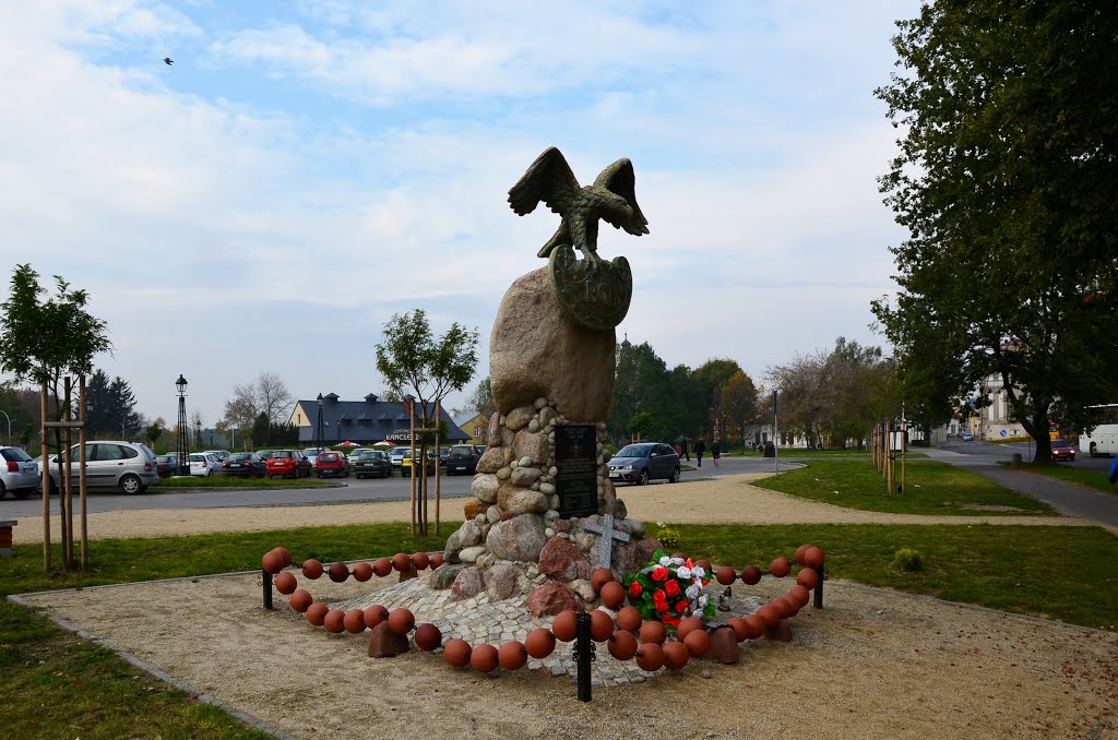 Pomnik BCh (Zamość), Замосц