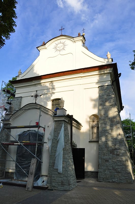 Barokowy kościół Świętego Ducha 1758-61 Kraśnik /zk, Красник