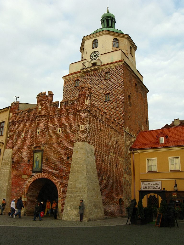 Lublin, Brama Krakówska - Krakow Gate, Люблин