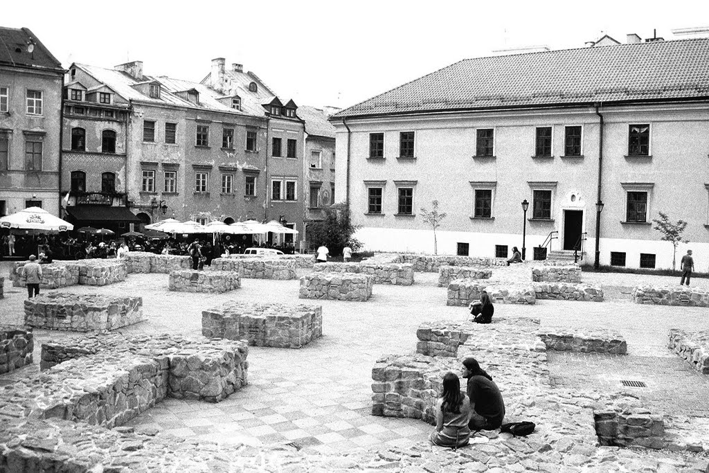 Lublin -stare miasto - skan z  negatywu Agfa- 2007, Люблин