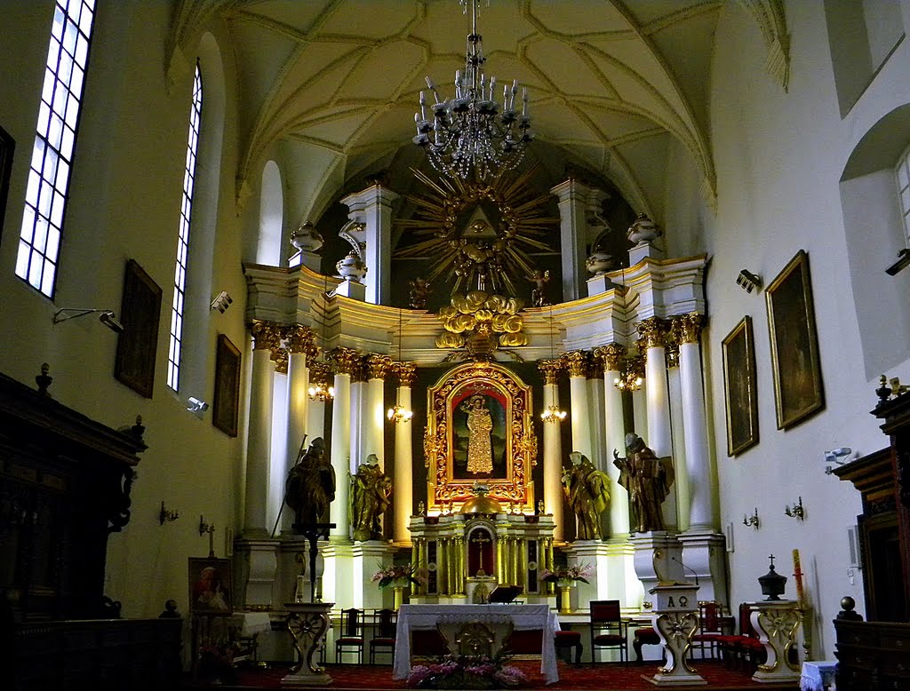 Kościół Nawrócenia św. Pawła w Lublinie - wnętrze / St Pauls Church. Paul in Lublin - interior, Люблин