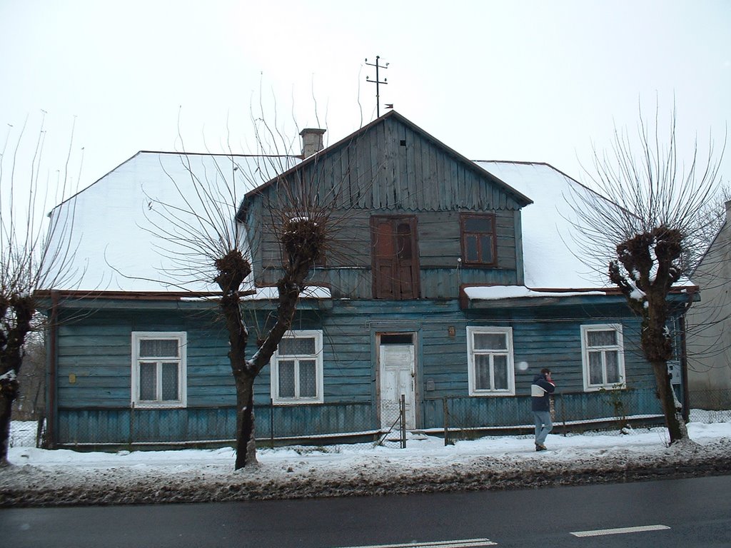 Tomaszow, old house, Томашов Любельски