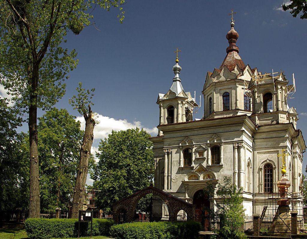 Cerkiew w remoncie, Томашов Любельски