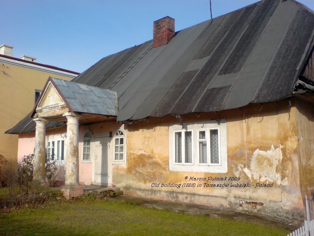 Old building (1828) in Tomaszów Lubelski - Poland, Томашов Любельски