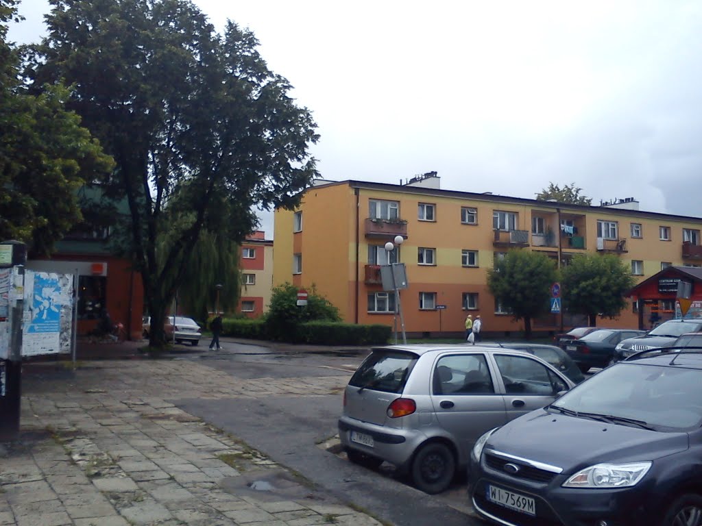 parking  w centrum, Томашов Любельски