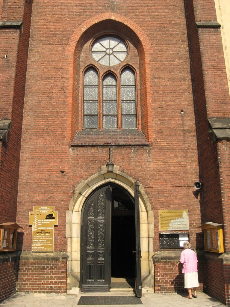 Drzwi (Kościół św.Zygmunta i św.Jadwigi śląskiej), Кедзержин-Козле