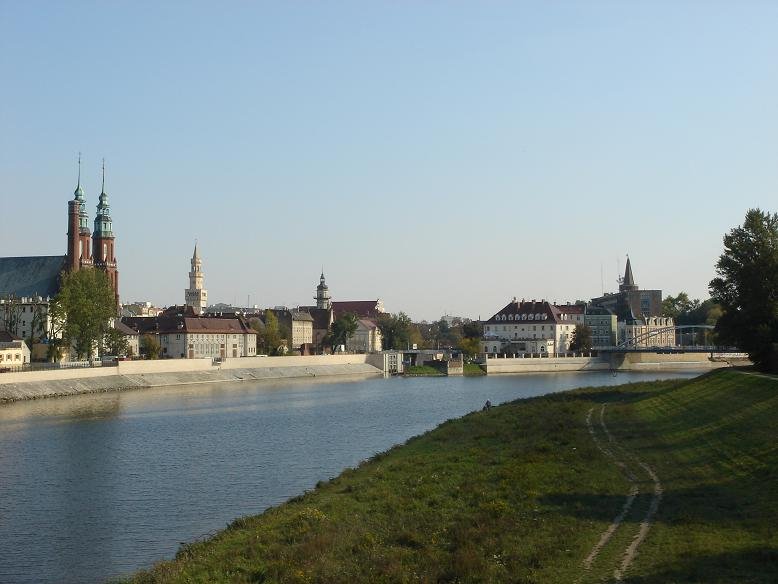 View of Opole Old Town, Ополе