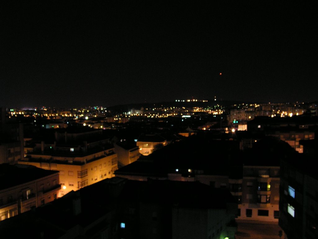 Vista panoramica di Lisbona dallhotel 3, Амадора