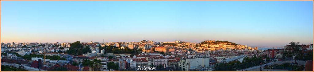 Panorama  vespertino  de  Lisboa (f)  Open  please  and   see   Lisbon, Лиссабон