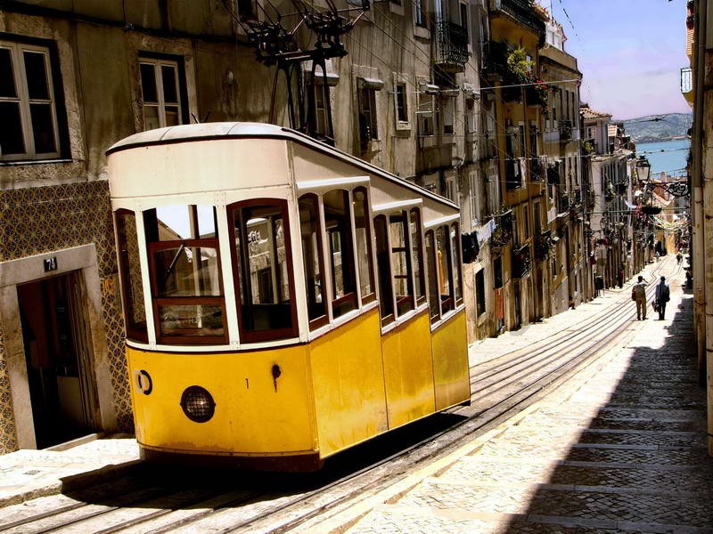 Lisbonne, tram, Лиссабон
